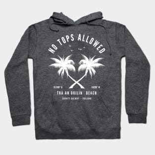 Trà an Doilin Beach, County Galway - Beaches in Ireland, Beach Lovers Hoodie